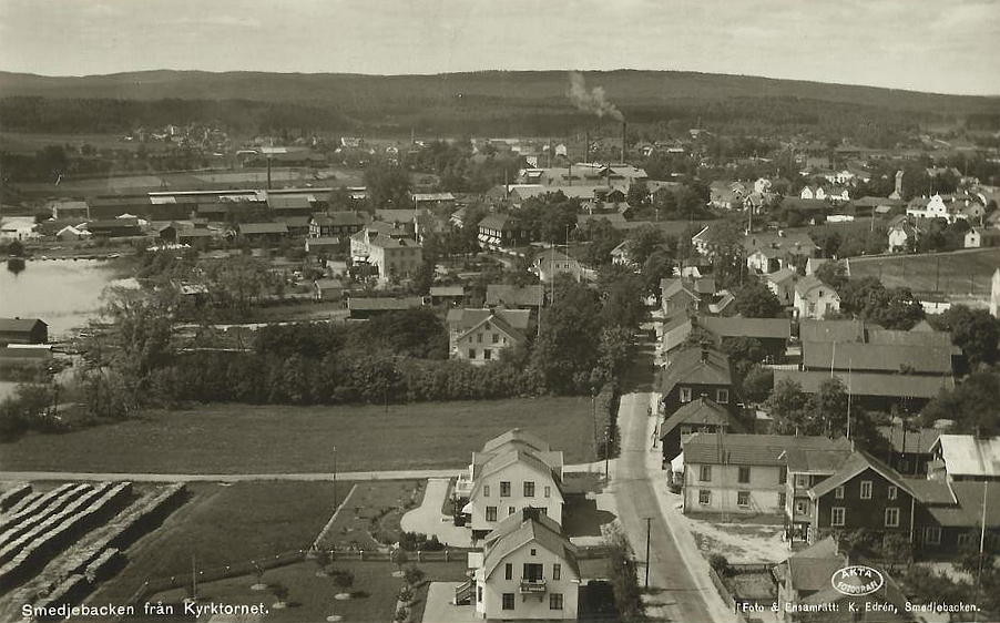 Smedjebacken, Från Kyrktornet