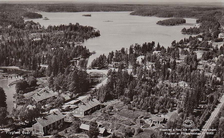 Degerfors, Flygfoto över Svartå
