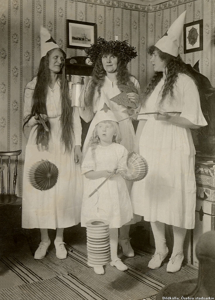 Degerfors, Nysund,  Svartå Luciafirande 1919