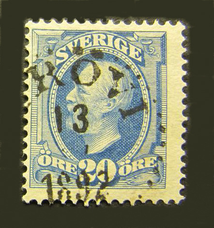 Frövi Frimärke 1892