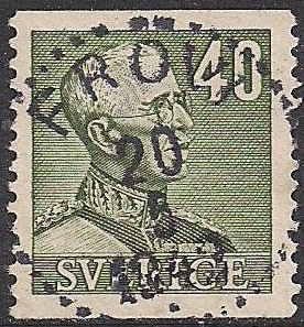 Frövi Frimärke 20/5 1943