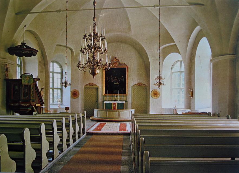 Örebro, Axbergs Kyrka, Interiör