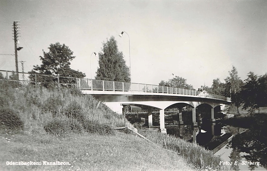 Örebro, Odensbacken Kanalbron