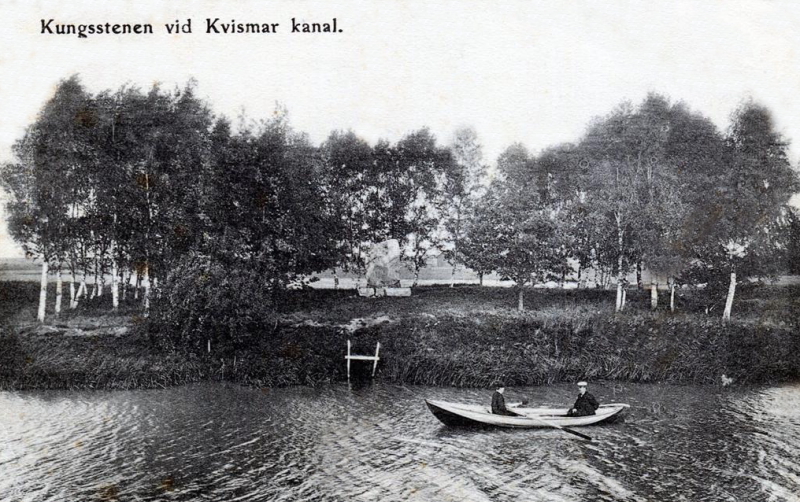 Örebro, Odensbacken, Kungsstenen vid Kvismar Kanal