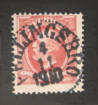 Fellingsbro Frimärke 4/11 1910