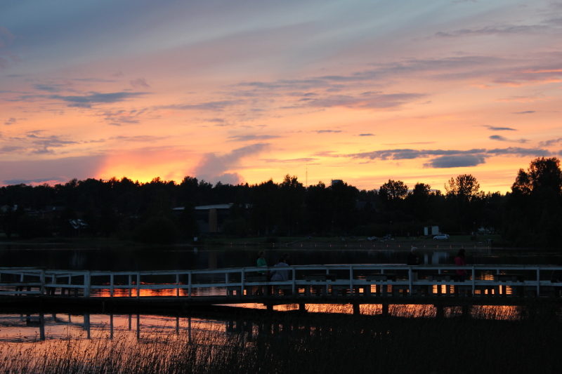 Kvällsbilder på Strandpromenaden