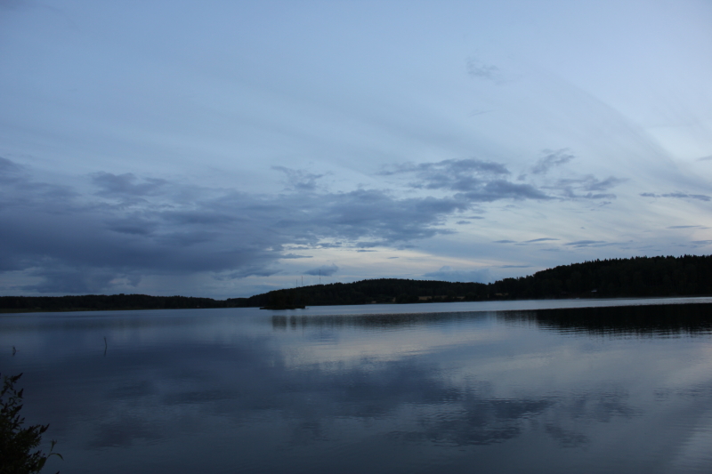 Kvällsbilder på Strandpromenaden