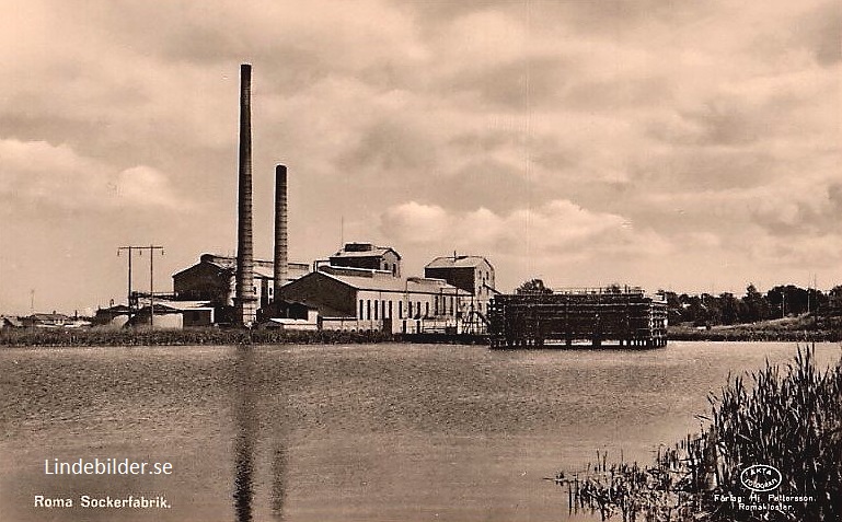 Gotland, Roma Sockerfabrik