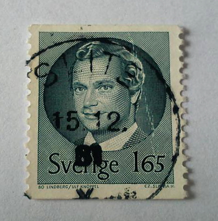 Slite Frimärke 5/12 1981