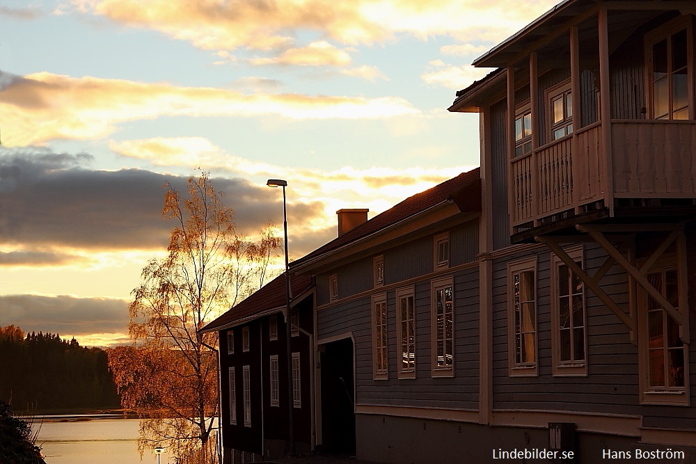 Lindesberg, Köpmangatan mot sjön