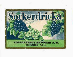 Kopparbergs Bryggeri Sockerdricka