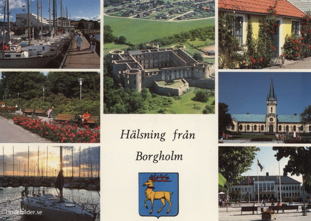 Hälsning från Borgholm 1987