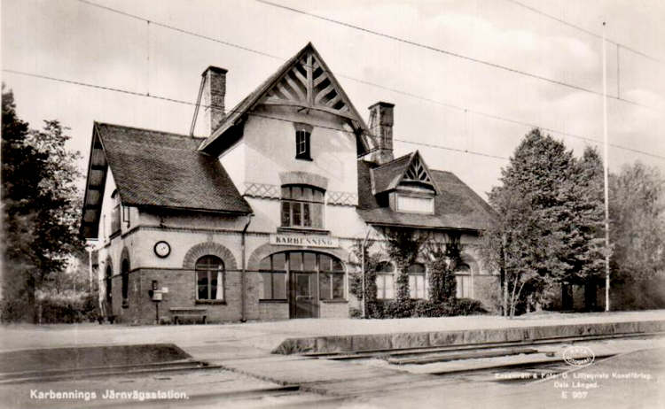 Norberg, Karbenning Järnvägsstation