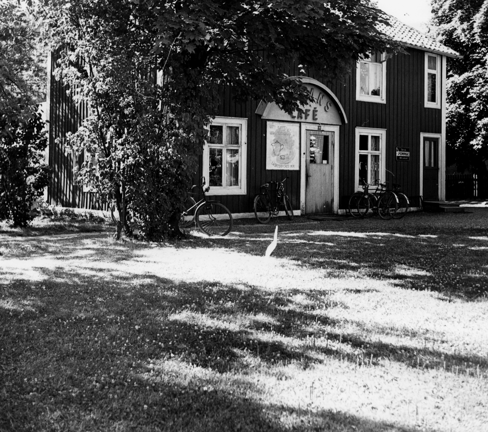 Prästgatan 10, Mostutens Gård, Gullans Cafe 1955