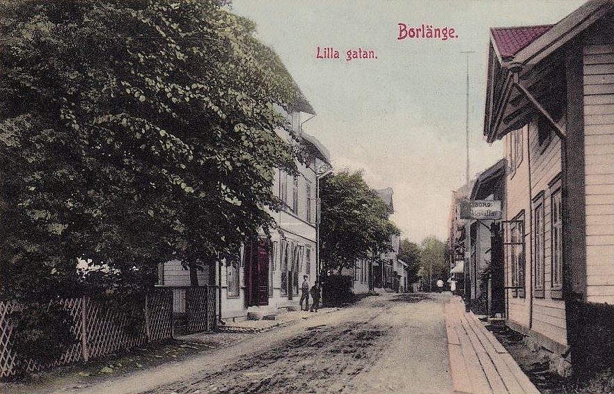 Borlänge, Lilla Gatan 1909