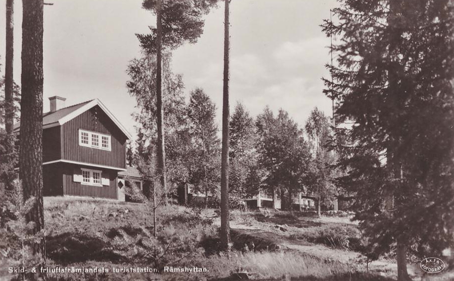 Borlänge, Skid & friluftsfrämjandets  Turiststation, Rämshyttan