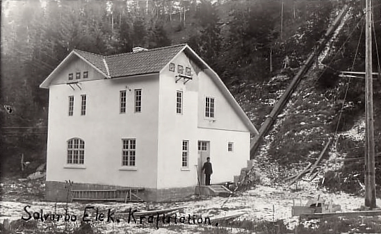 Borlänge, Säter, Solvarbo Elektrisk Kraftstation 1922