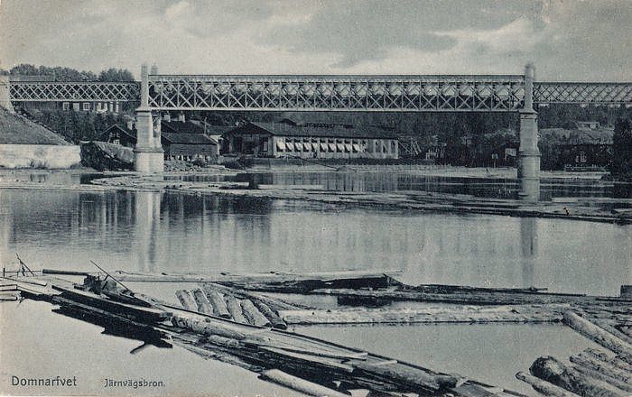 Borlänge, Domnarfvet Järnvägsbron