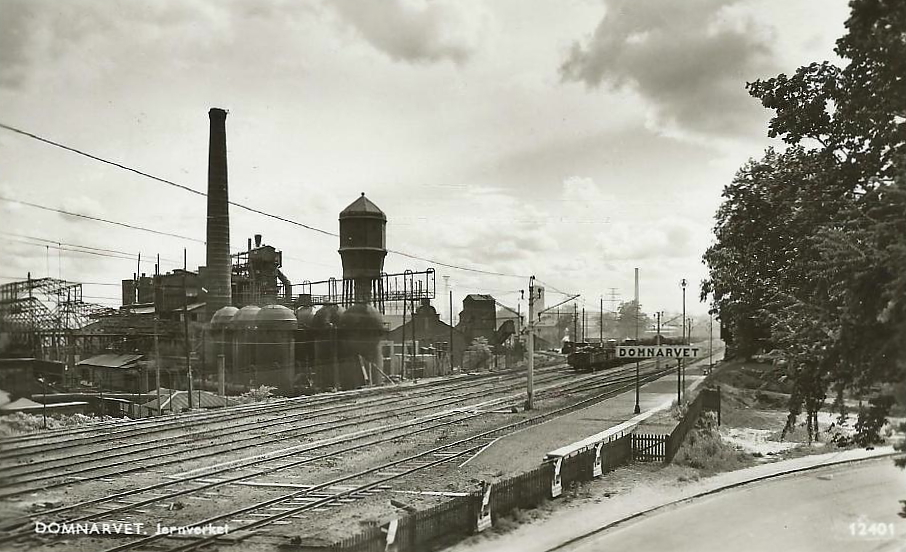 Borlänge, Domnarvet Järnverket 1951