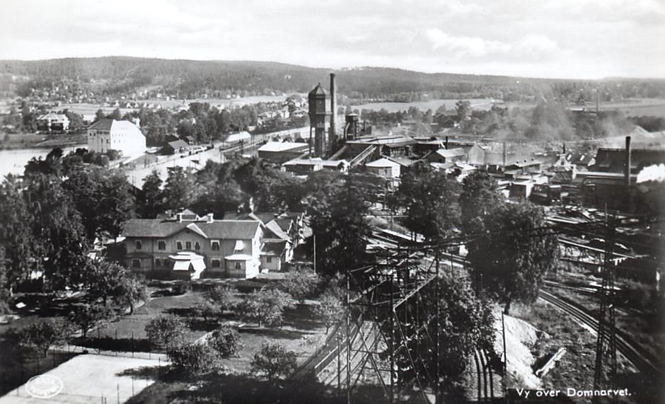 Borlänge, Vy över Domnarvet