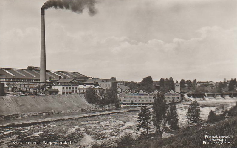 Borlänge, Kvarnsveden Pappersbruk