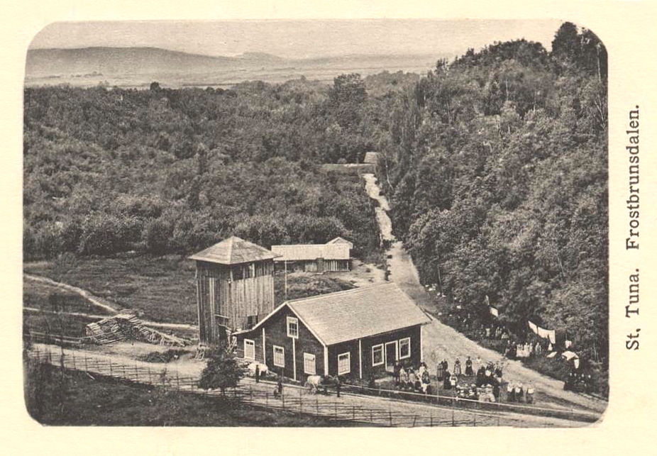 Borlänge, Stora Tuna, Frostbrunnsdalen 1915