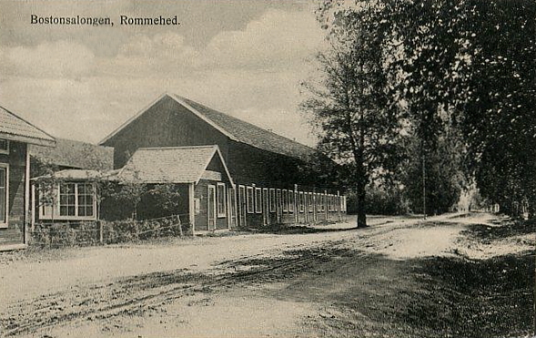 Borlänge, Bostonsalongen, Rommehed 1918