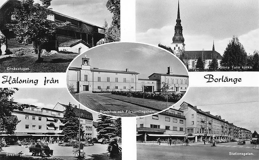 Hälsning från Borlänge 1967