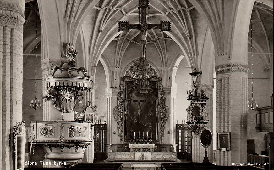 Borlänge, Stora Tuna Kyrka, Interiör