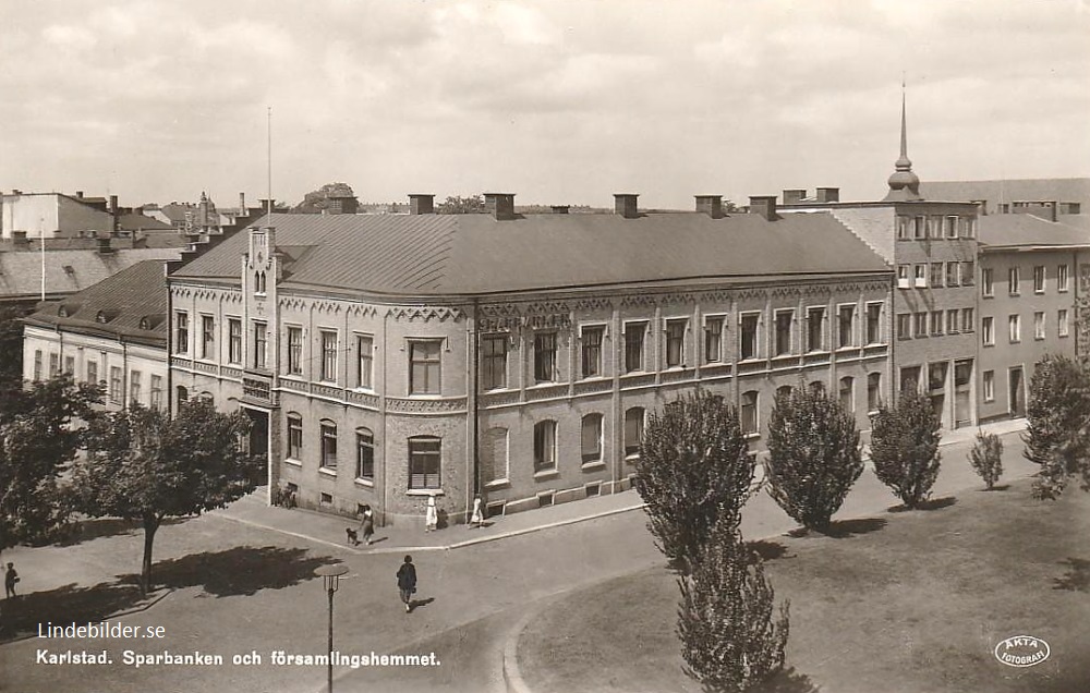 Karlstad, Sparbanken och Församlingshemmet