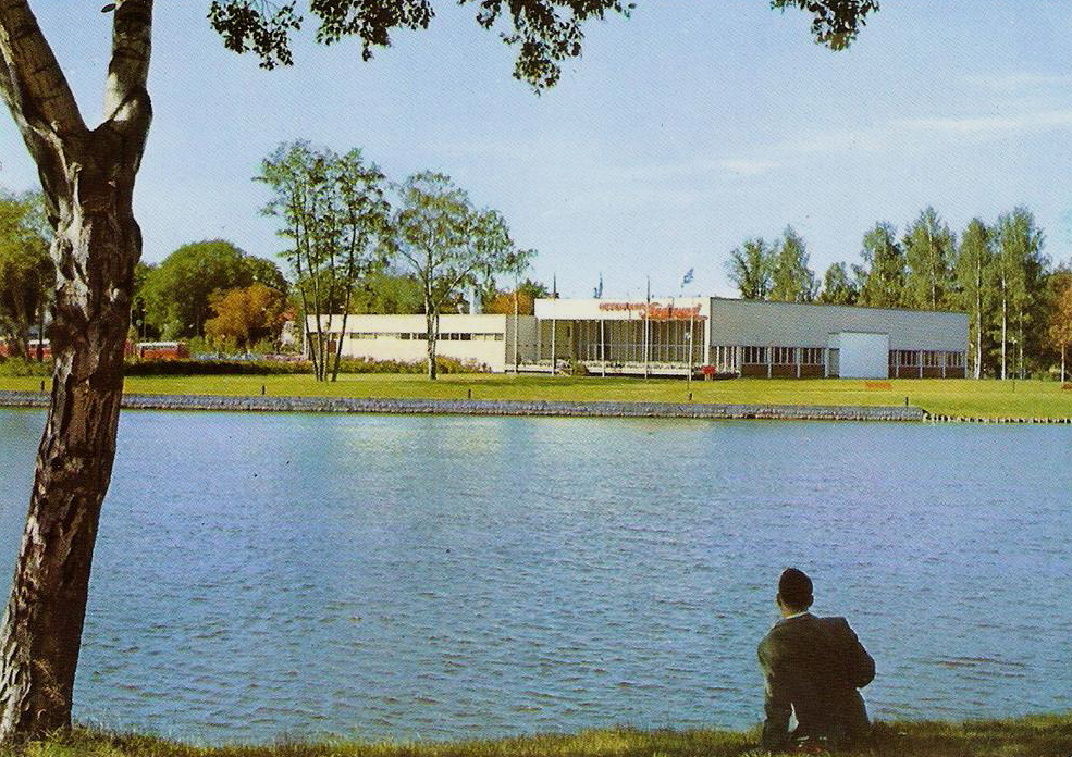 Karlstad, Restaurang Sandgrund 1964 - Lindebilder från Lindesberg