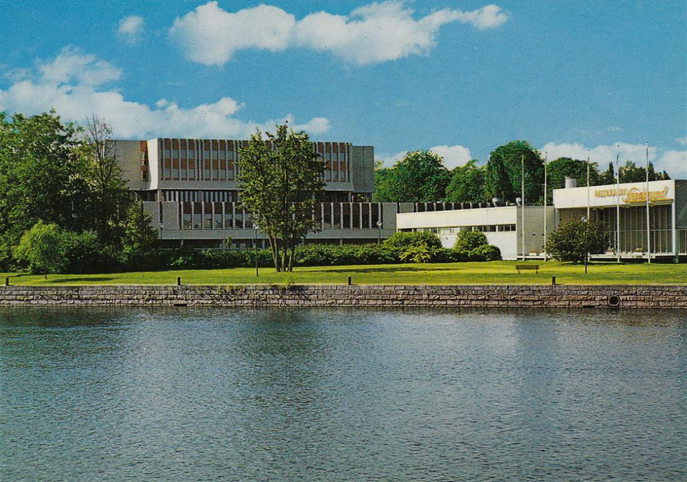 Karlstad, Nya Biblioteket, Sandgrund - Lindebilder från Lindesberg