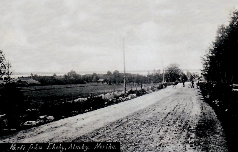 Örebro, Parti från Ekeby, Almby Nerike 1910