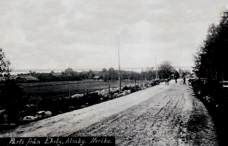 Örebro, Parti från Ekeby, Almby Nerike 1910