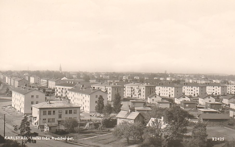 Karlstad, Utsikt från Rudsberget