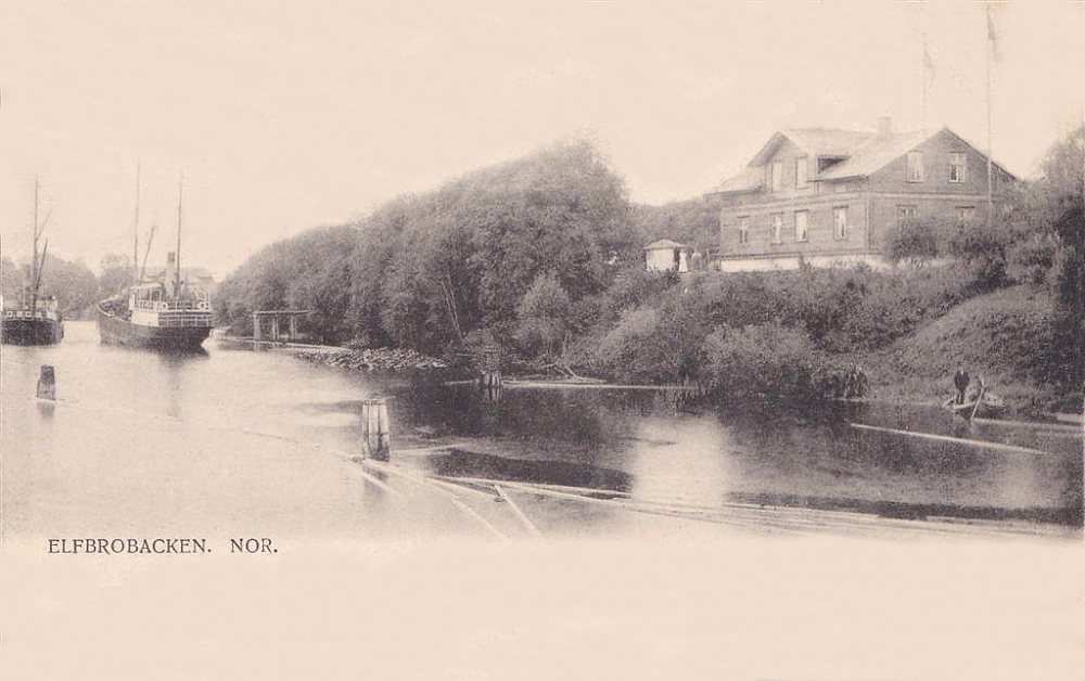 Karlstad, Elfbrobacken, Nor 1903