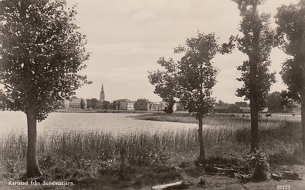 Karlstad, från Sundstatjärn