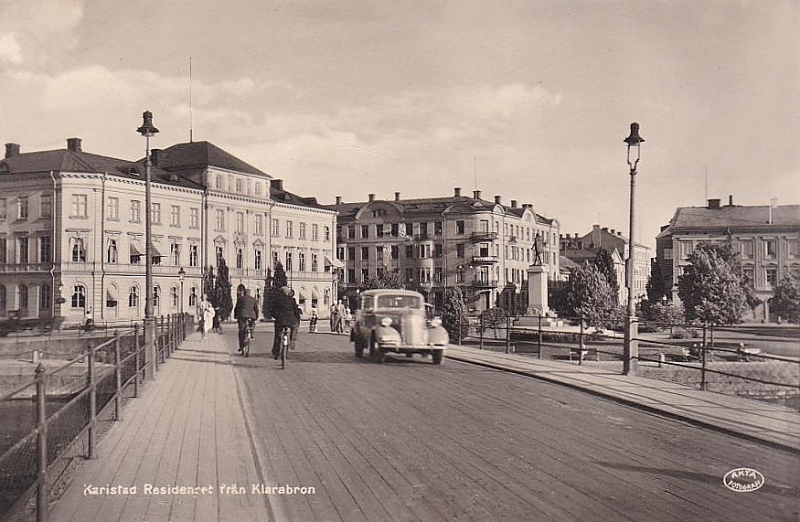 Karlstad, Residenset från Klarabron