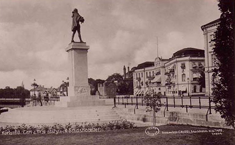 Karlstad, Carl IX Staty och Stadshotellet