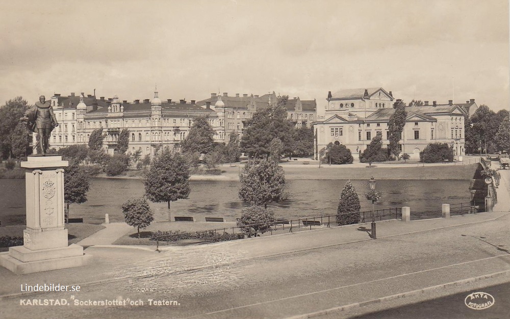 Karlstad, Sockerslottet och Teatern