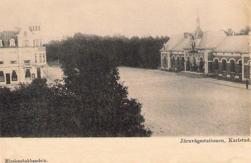Karlstad, Järnvägsstationen