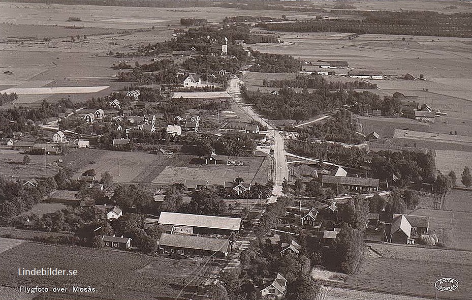 Örebro, Flygfoto över Mosås