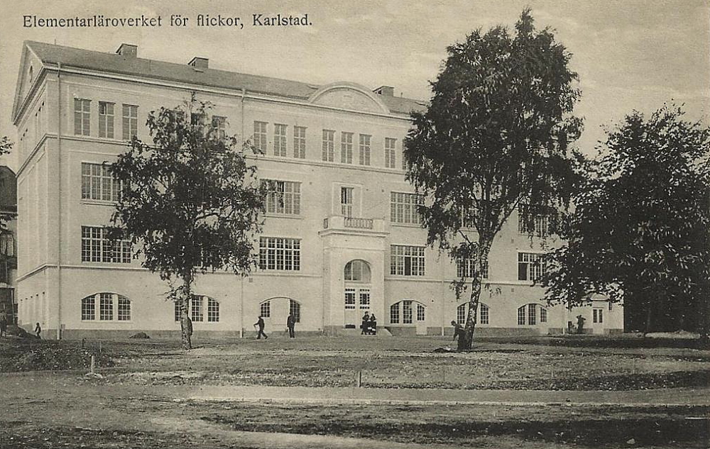 Karlstad, Elementarläroverket för Flickor