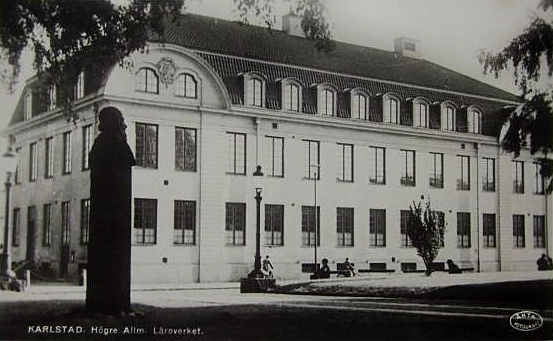Karlstad, Högre Allmänna Läroverket 1956