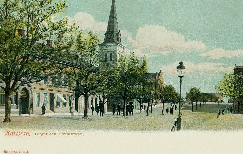 Karlstad, Torget och Domkyrkan