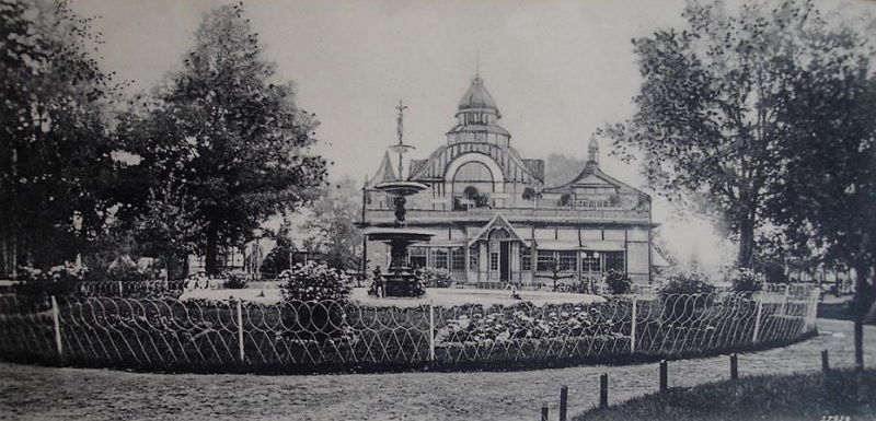 Karlstad, Stadsträdgårdens Restaurant 1901