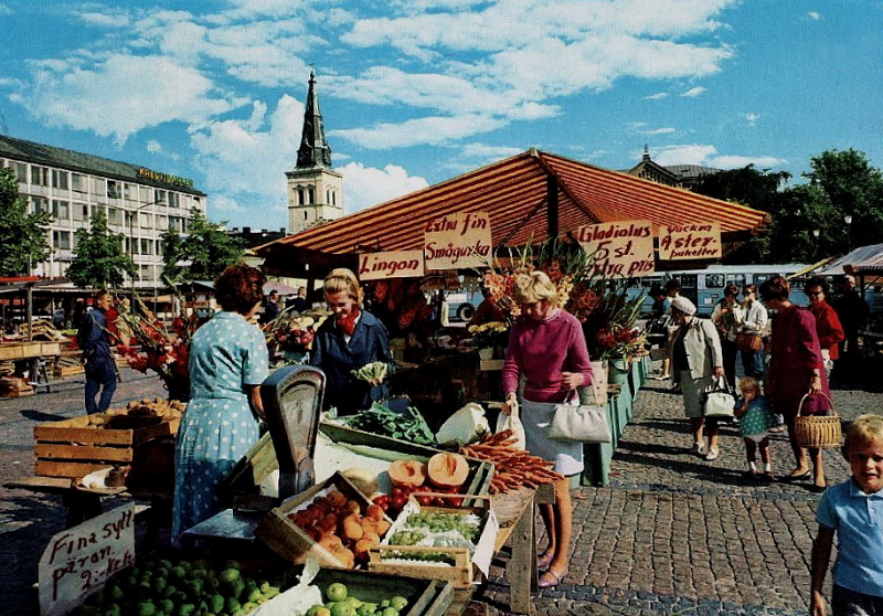 Karlstad Torghandel 1969