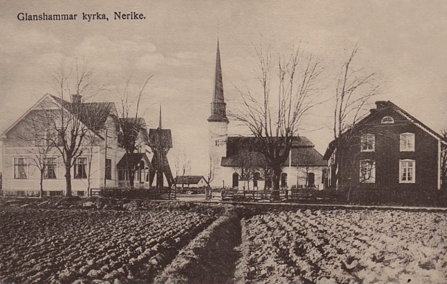 Örebro, Glanshammar Kyrka, Nerike 1917