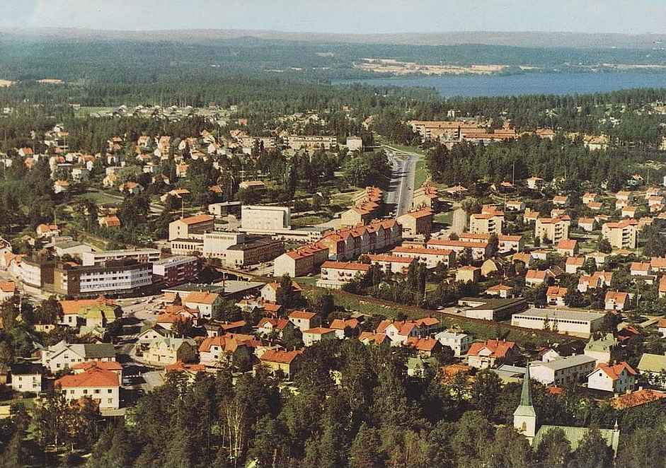 Degerfors  Flygfoto 1971