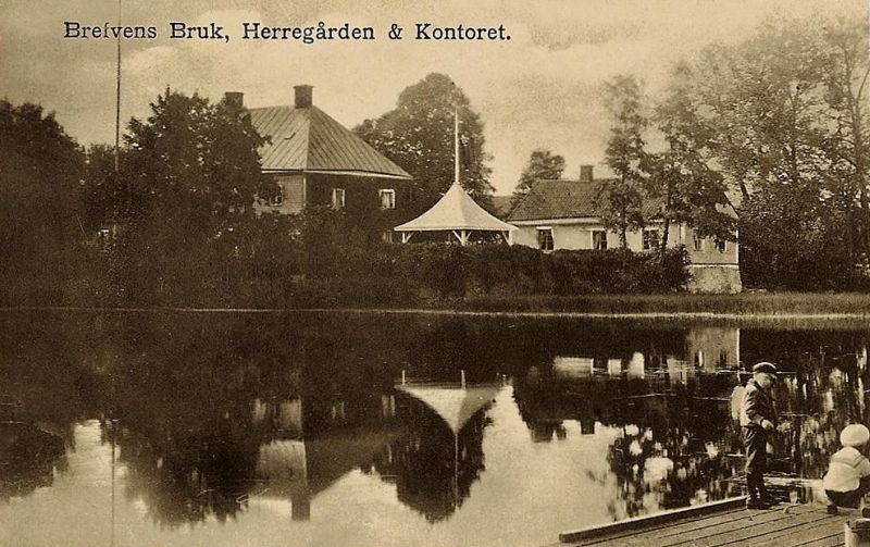 Örebro, Brefvens Bruk, Herregården & Kontoret